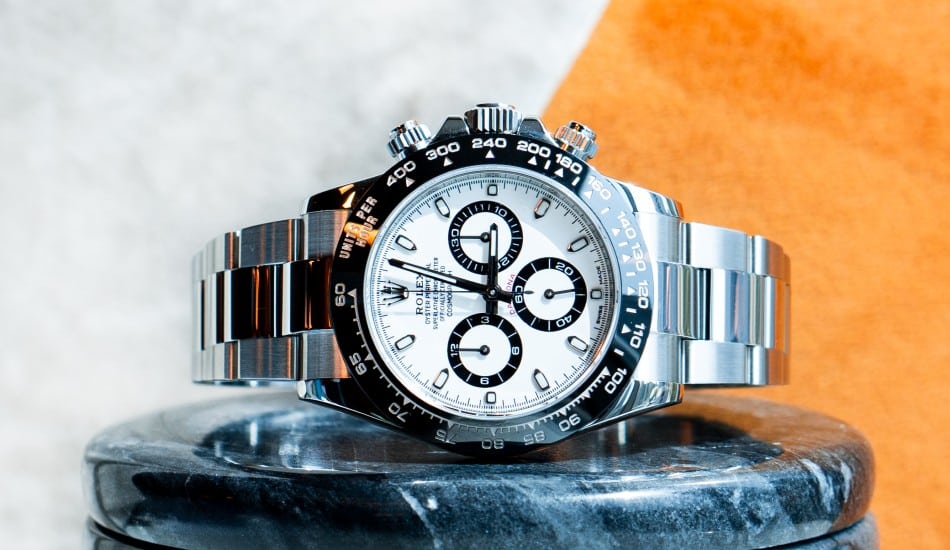 Rolex Daytona Automatic White 40 dial with Steel case ref. 116520