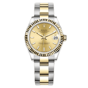 Rolex Lady-Datejust 31 Oystersteel And Yellow Gold Champagne dial 279171