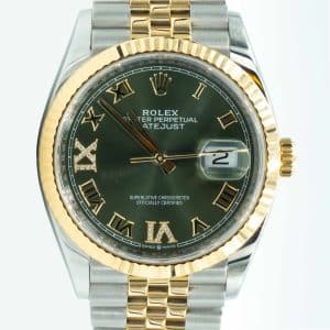 Rolex Datejust 36 green dial