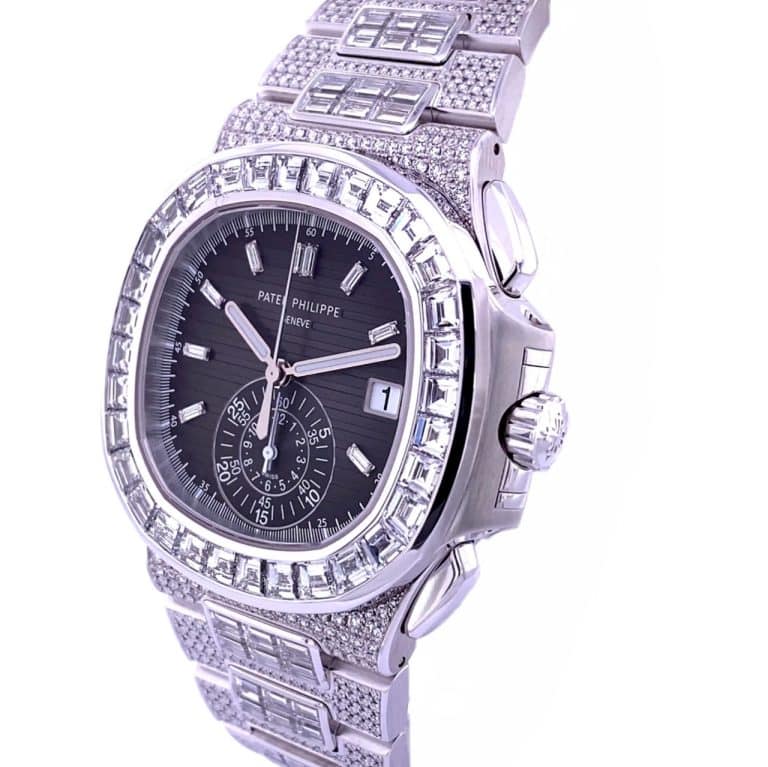 Patek watch with diamonds