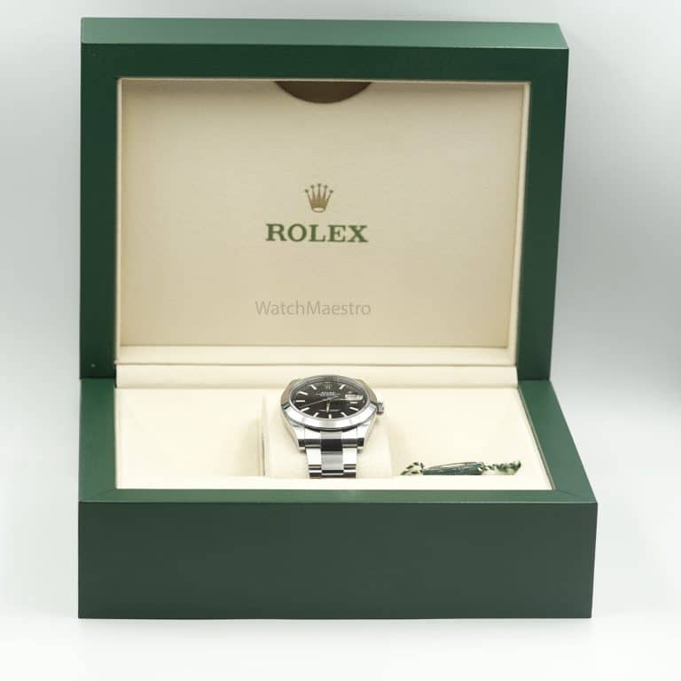 Rolex Datejust box and papers