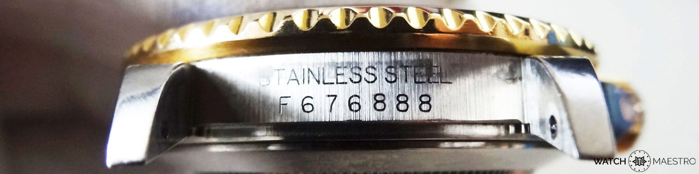 Serial numbers on Rolex