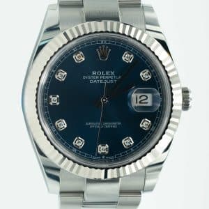 Datejust blue dial