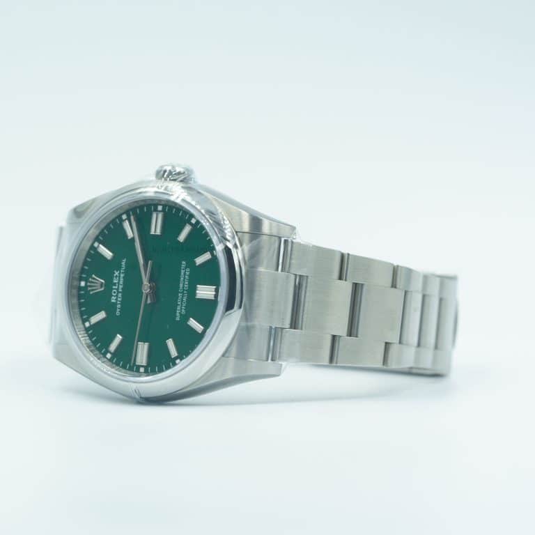 Rolex OP with Green Dial