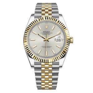 Rolex Datejust 41 silver dial
