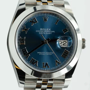 Rolex Datejust 41mm blue roman