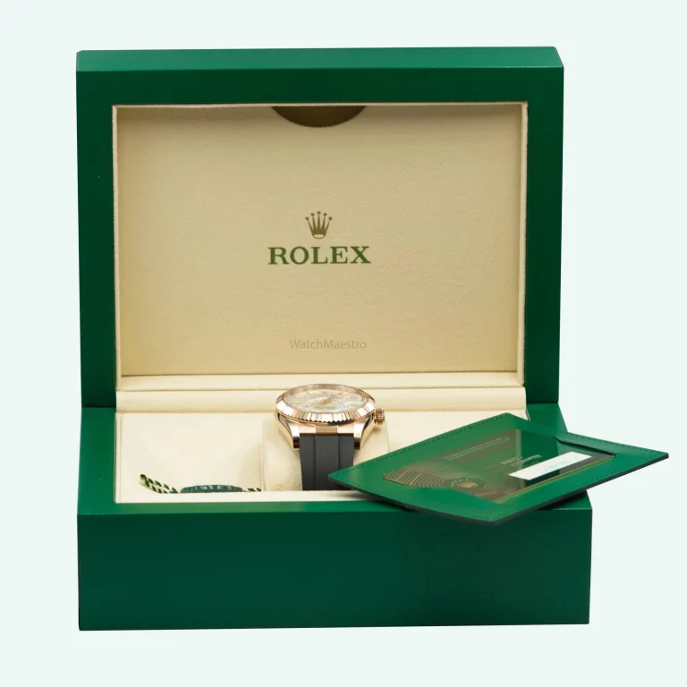 Rolex Sky Dweller Rose White Box