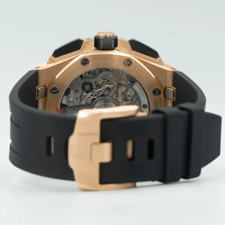 AP Royal Oak Offshore Rose Gold with rubber strap