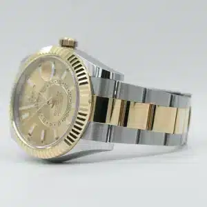 Rolex Sky Dweller Two Tone champagne dial