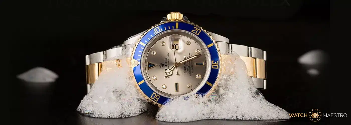 How to clean your luxury watch at home