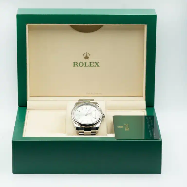 Rolex Datejust 41 Silver Box
