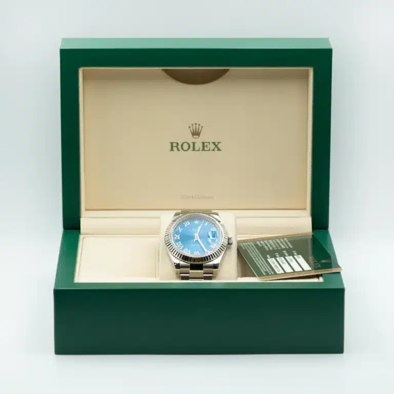 Rolex Datejust II Roman Blue Box